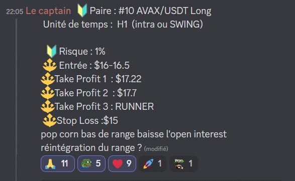 discord pro trading plan example
