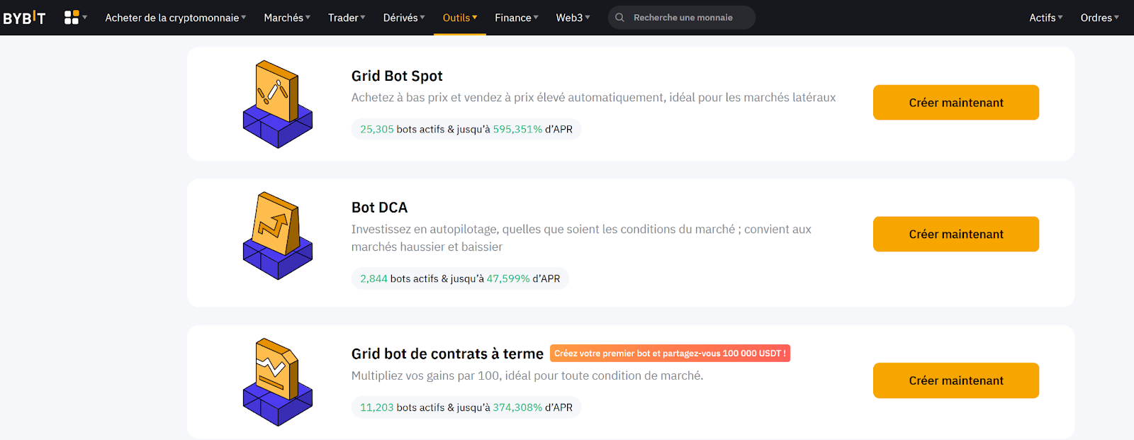 automated dca bybit