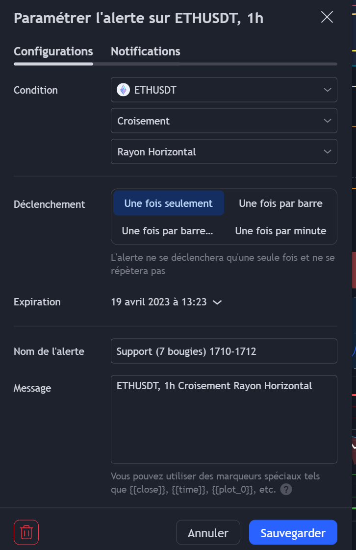 tradingview automatic alert
